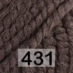 Пряжа YarnArt alpine alpaca 431 коричневый