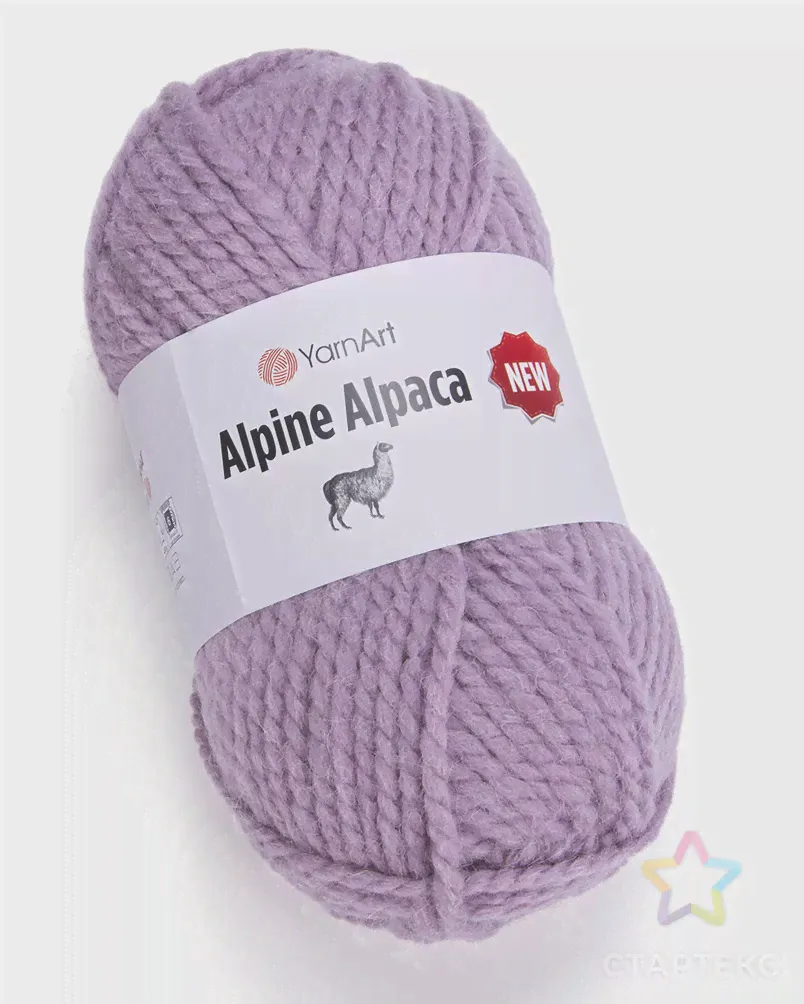 Пряжа YarnArt 'Alpine Alpaca New' 150гр 120м (20% альпака, 20% шерсть, 60% акрил) (1443) 1443-0