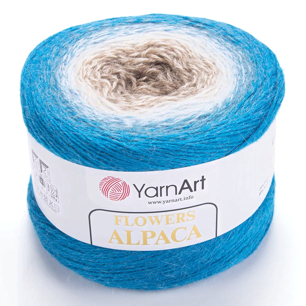 Пряжа для вязания YarnArt Flowers Alpaca