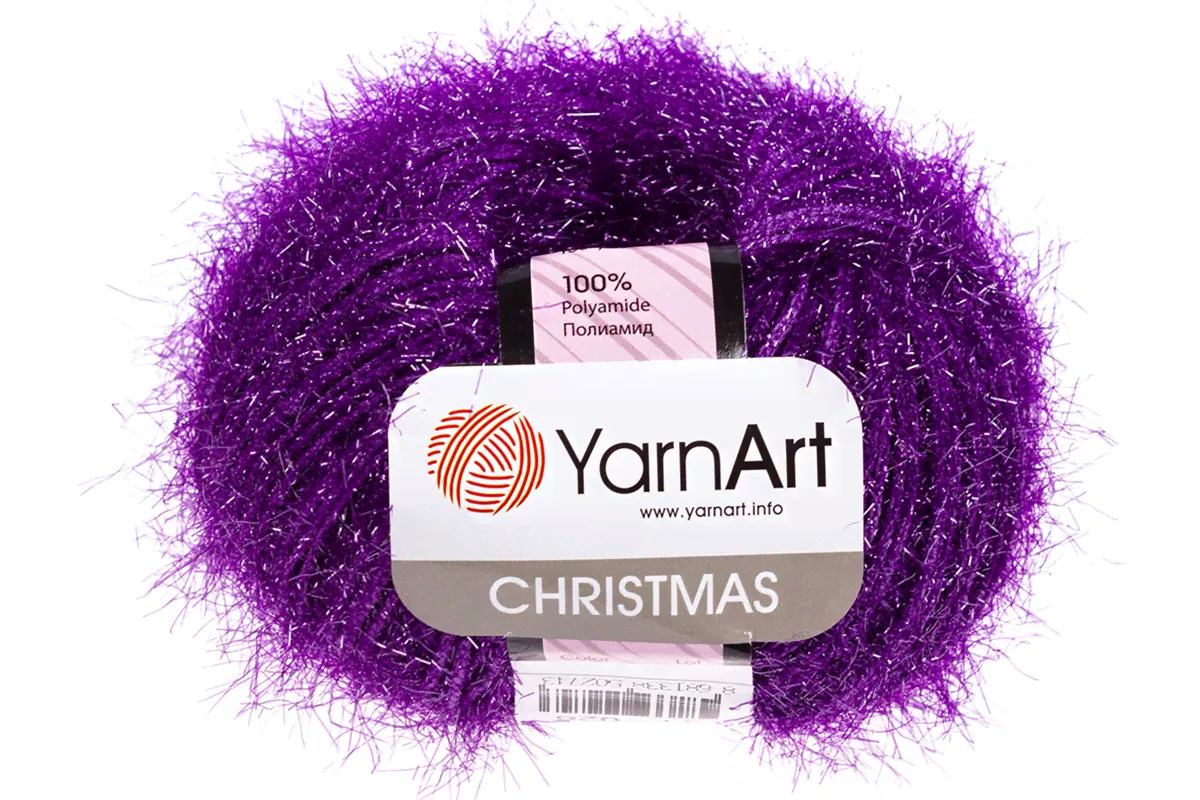 YarnArt Christmas 041 темно-фиолетовый