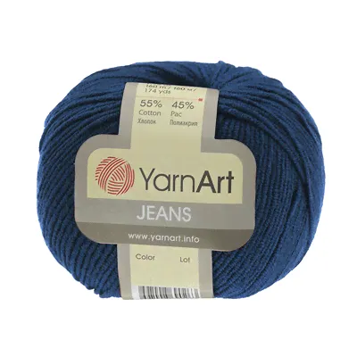 Пряжа Джинс (YarnArt Jeans), 50 г / 160 м, 68 джинс-2