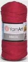Ленточная пряжа YarnArt Ribbon, 60% хлопок, 40% вискоза+полиэстер, 250гр/125м