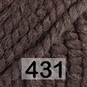 Пряжа YarnArt alpine alpaca 431 коричневый