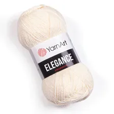 Пряжа Ярнарт Элеганс (Yarnart Elegance) 118 молочный