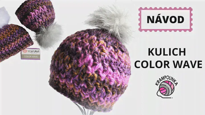 Kulich Color Wave ve dvou velikostech / RYCHLÝ NÁVOD