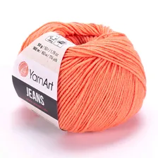 Пряжа Ярнарт Джинс (YarnArt Jeans) 23 лосось
