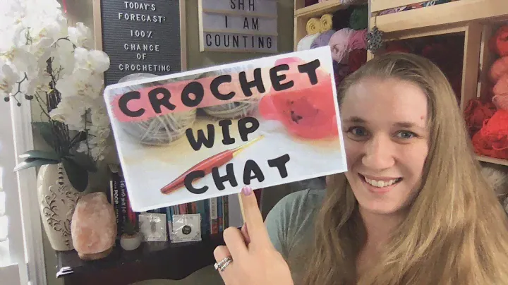 Crochet WIP Chat #14: How to win 10 skeins of Fable Fur Yarn, Free Crochet Patterns & More