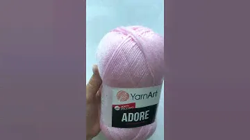 Подробный обзор пряжи YarnArt Adore(анти-пиллинг акрил) №361 Розовый зефир