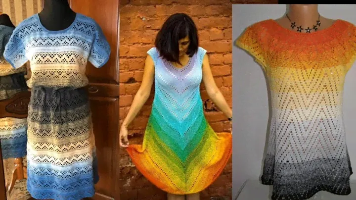 Вяжем красивые летние вещи из пряжи YarnArt FLOWERS .
