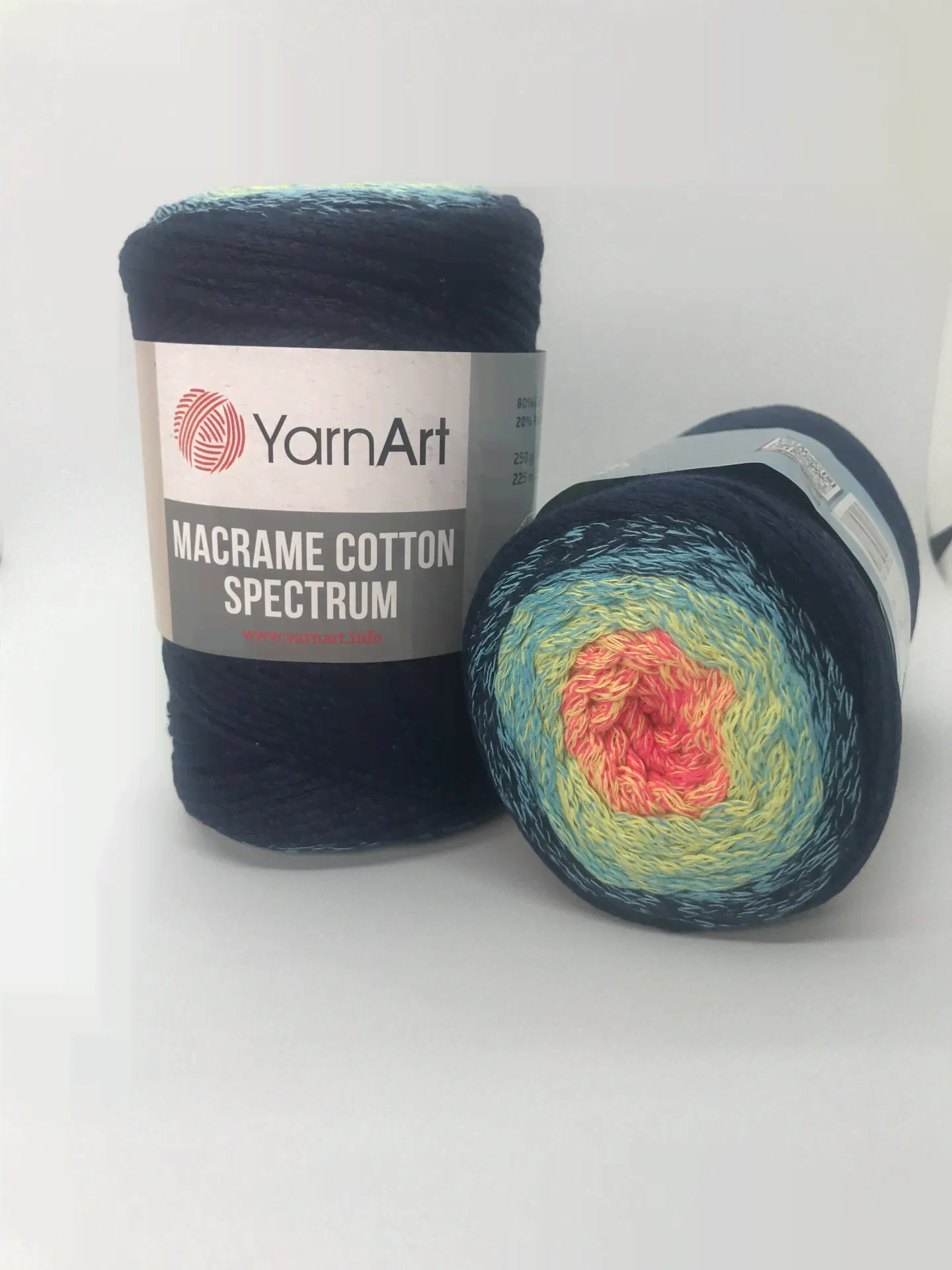Пряжа YarnArt Macrame Cotton Spectrum цвет 1318