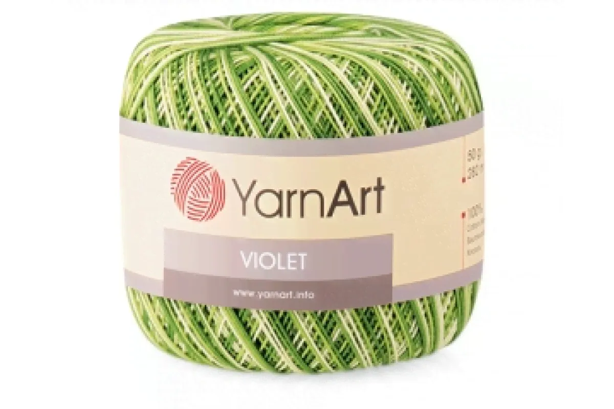 Пряжа YarnArt Violet Melange - Виолет меланж-0