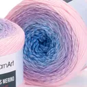 Пряжа Yarnart FLOWERS MERINO 551 принт