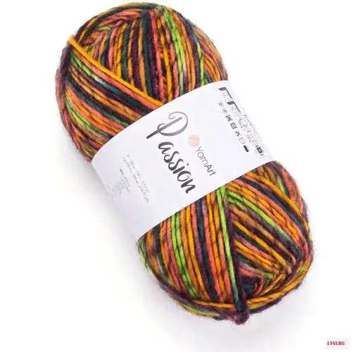 Пряжа YarnArt Passion 1250-0