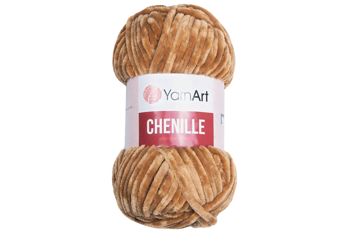 YarnArt Chenille 565 коричневый