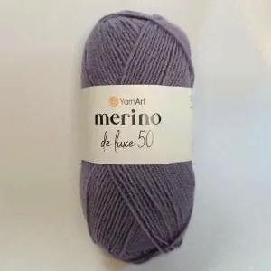 Yarnart merino de luxe 50 -852-0