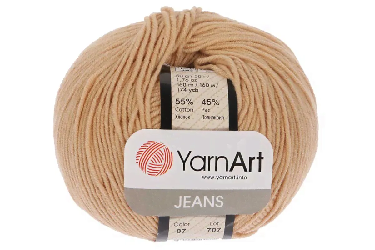 YarnArt Jeans 07 песочный