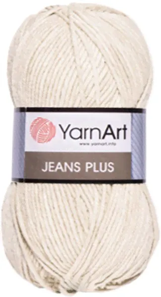 Пряжа YarnArt Jeans Plus, 55% хлопок, 45% полиакрил, 100гр/160м