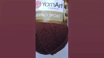 Подробный обзор полушерстяной пряжи YarnArt Merino Sport №767 Коричневый