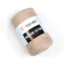 Пряжа Macrame Cotton 768 Кофейно-бежевый Yarnart