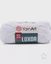 Пряжа YarnArt 'Luxor' 50гр 125м (100% мерсеризованный хлопок) (1200 белоснежный) белоснежный