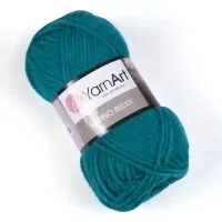 Пряжа YarnArt Merino bulky цвет 11448 изумруд
