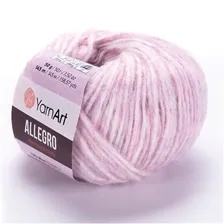 Пряжа YarnArt Allegro - 715 розово-сиреневый меланж