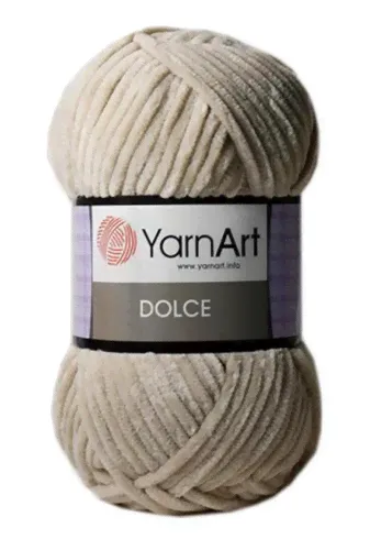 Пряжа Yarnart Dolce 771 (бежевый)-0