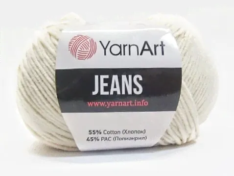 YARNART JEANS (Джинс) 05 Льняной-0