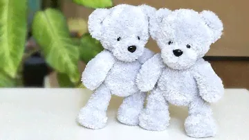 Мишка крючком из пряжи YarnArt Mink. Подробный МК. Часть 1