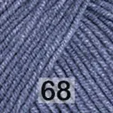 Пряжа YarnArt Jeans 68 св.джинс