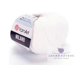 Пряжа YarnArt Milano 851 белый