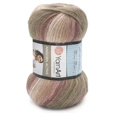 Пряжа YarnArt 'Angora Active' 100гр 500м (20% мохер, 80% акрил)