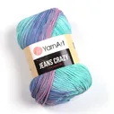 Пряжа YarnArt Jeans Crazy (8203) сиреневый принт
