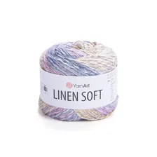 Пряжа YarnArt Linen Soft (7404) утренний туман