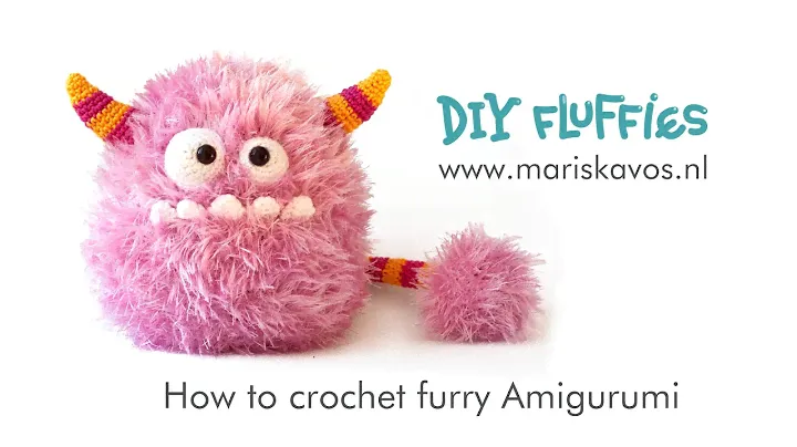 How to crochet Amigurumi with fluffy fur yarn