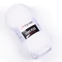 Пряжа Ярнарт Джинс Плюс (Yarnart Jeans Plus) 62 белоснежный