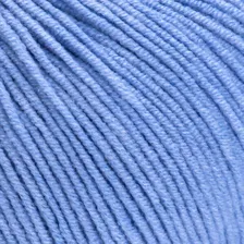 Jeans (Yarnart) 15 голубой, пряжа 50г