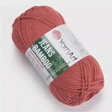Пряжа YarnArt Jeans Bamboo - 142 коралловый