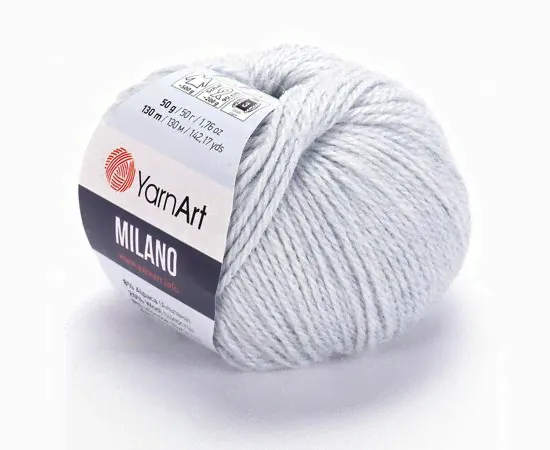 Пряжа Yarnart Milano (Милано), 1 моток, 50 гр, 130 м.-0