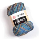 Пряжа YarnArt Jeans Crazy (7202) голубой принт
