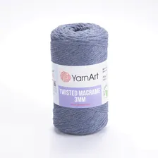 YarnArt Twisted Macrame 3mm, 4 шт. Шнур Ярнарт Твистед Макраме 3 мм