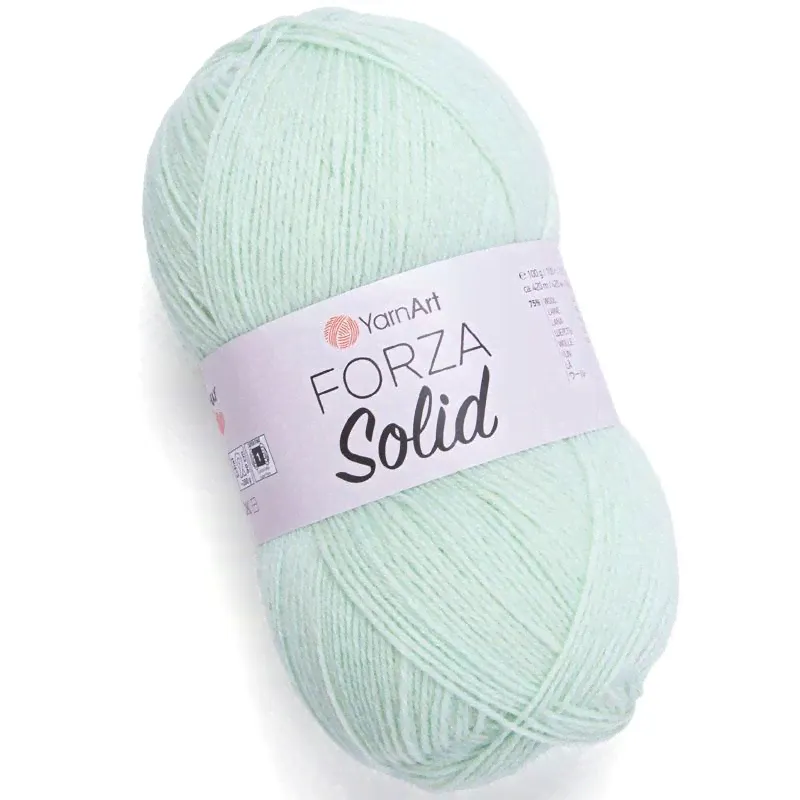 Пряжа для вязания YARNART "FORZA SOLID" (№4631) Мята-0