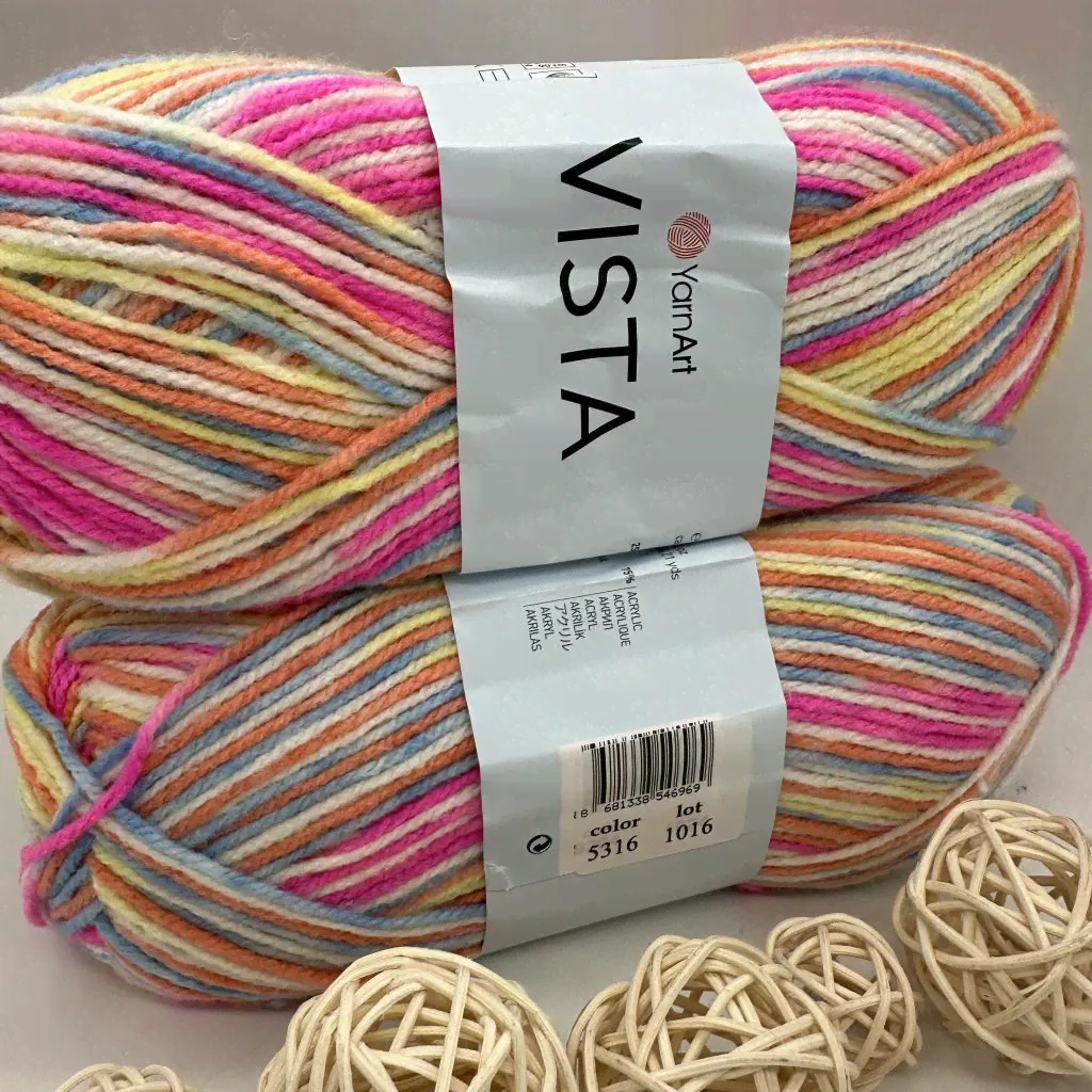 Пряжа Пряжа YarnArt Vista 5316-0