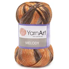Пряжа YarnArt 'Melody' 100гр 230м (9% шерсть, 21% акрил, 70% полиамид)