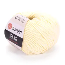 YARNART Jeans 86 крем