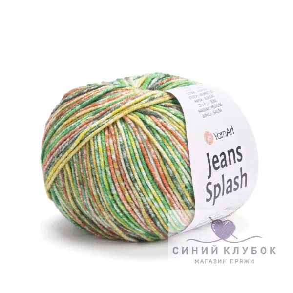 Пряжа YarnArt Jeans Splash 940-0