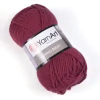 Пряжа YarnArt Merino bulky цвет 570 брусника
