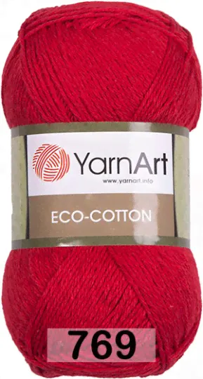 Пряжа YarnArt Eco Cotton-0