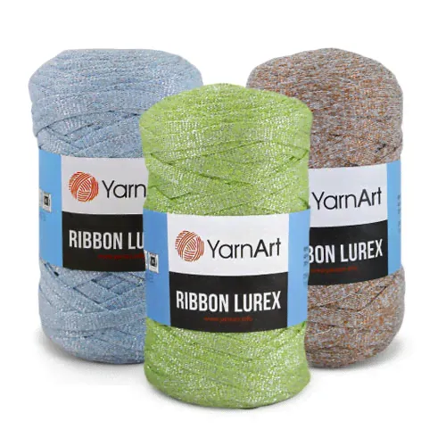 Пряжа Yarnart Ribbon Lurex