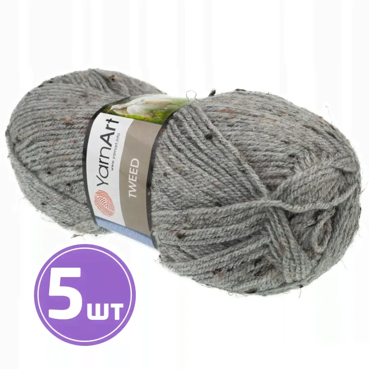 Пряжа YarnArt Tweed (226), твид, 5 шт. по 100 г, Tweed_226-0